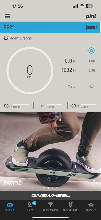 Onewheel Pint- Agent Orange